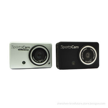 720P 120-degree view angle, loop recording sports camera